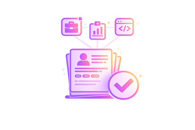 Generate tailored ATS resumes